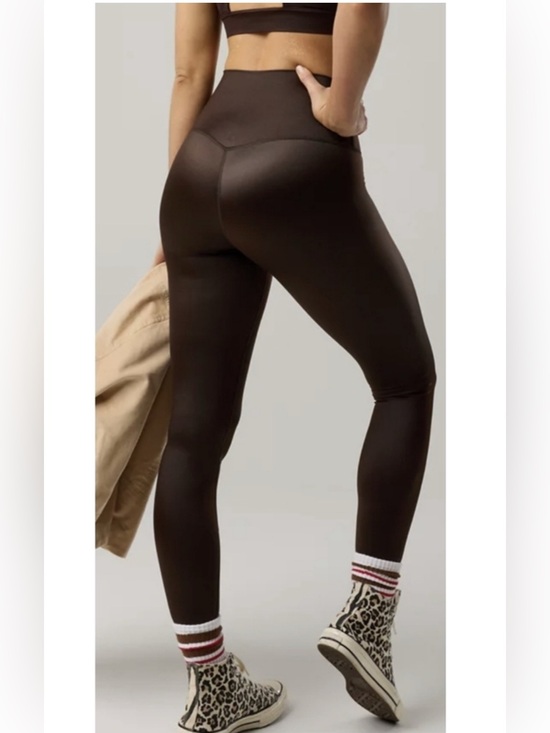 aerie Pants - Aerie OFFLINE Goals Gloss Leggings Espresso M